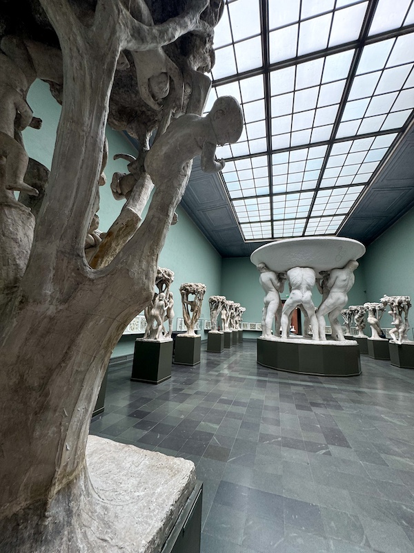 Skulpturen von Vigeland im Museum